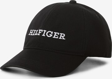 TOMMY HILFIGER Cap in Black: front