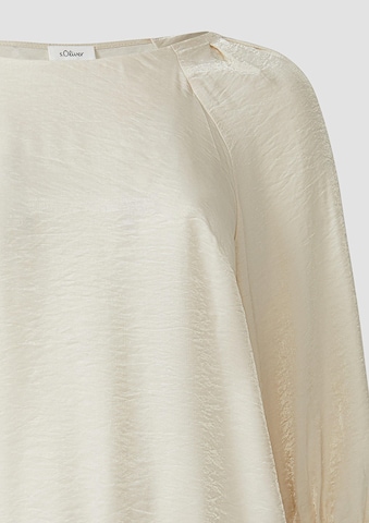 s.Oliver Shirt in Beige