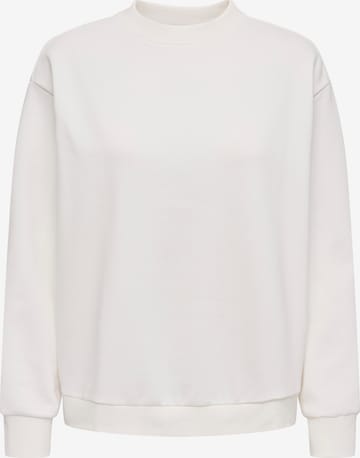 JDY Sweatshirt 'JDYNANNA' in White: front