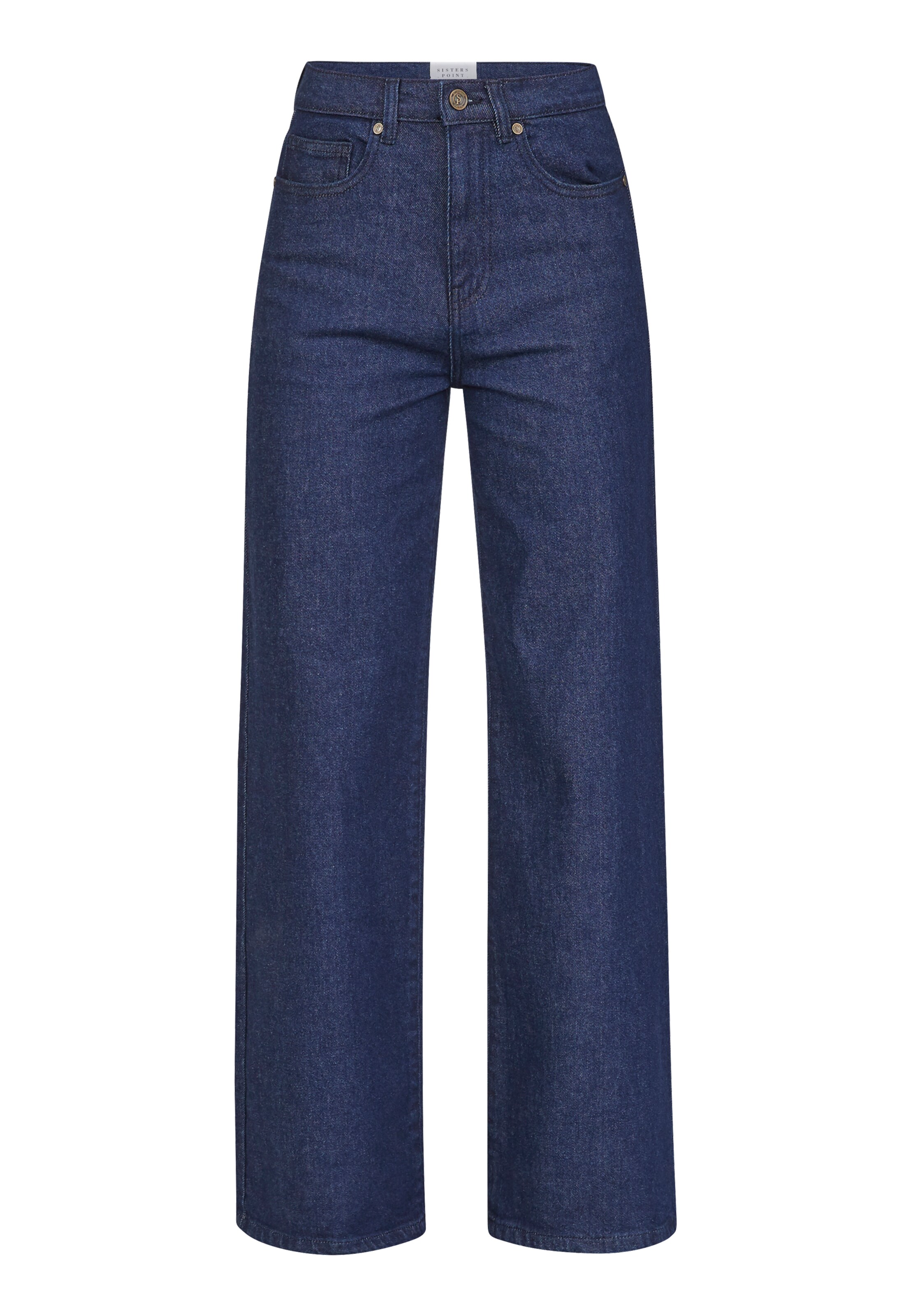 Wide Leg Jean SISTERS POINT en bleu : devant