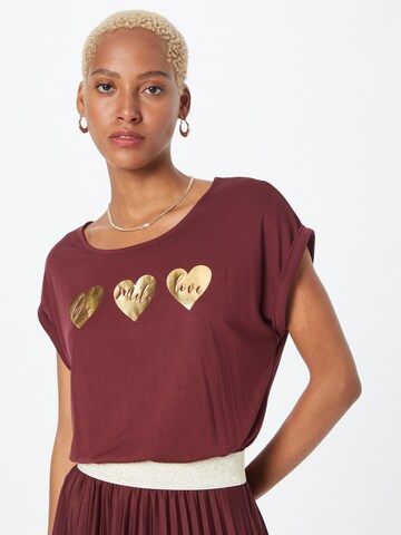 ABOUT YOU Shirt 'Nola' in Rood: voorkant