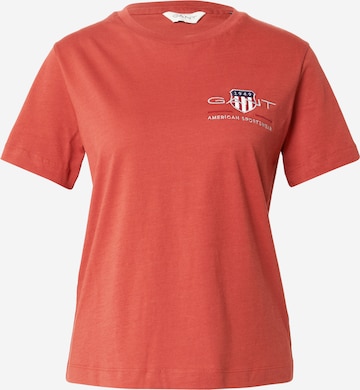 GANT Koszulka w kolorze czerwony: przód