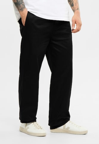 Johnny Urbanregular Chino hlače 'Ari' - crna boja
