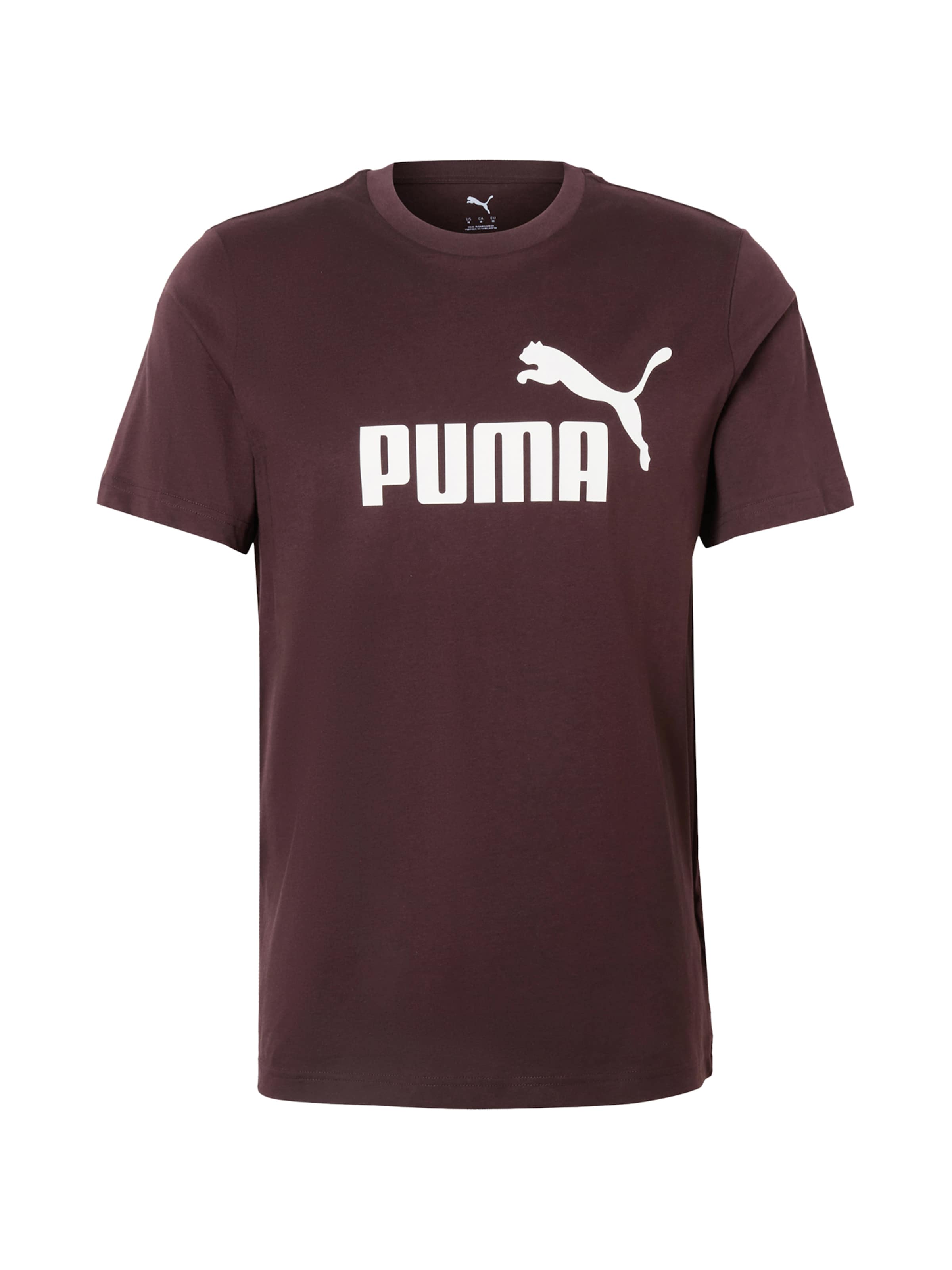 T-Shirt fonctionnel 'ESS No. 1' PUMA en marron : devant