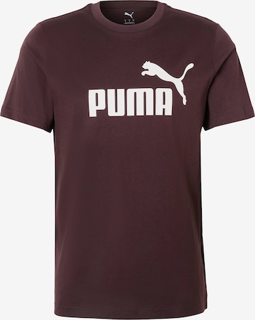T-Shirt fonctionnel 'ESS No. 1' PUMA en marron : devant