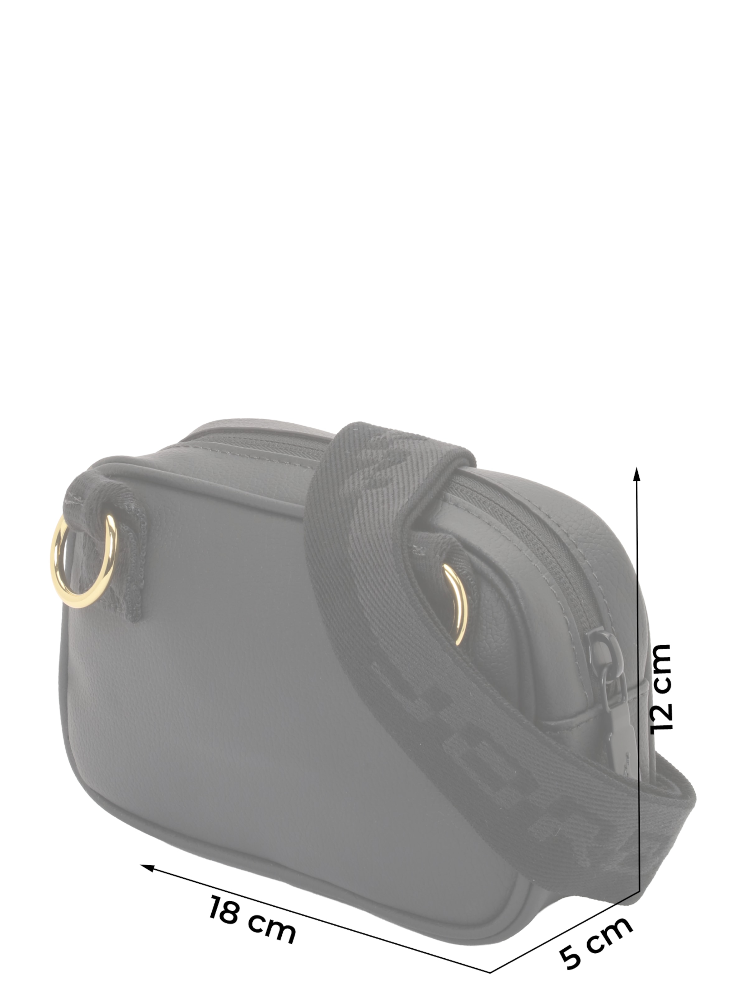 Geantă de umăr 'JAW MONARCH' de la Jordan pe negru