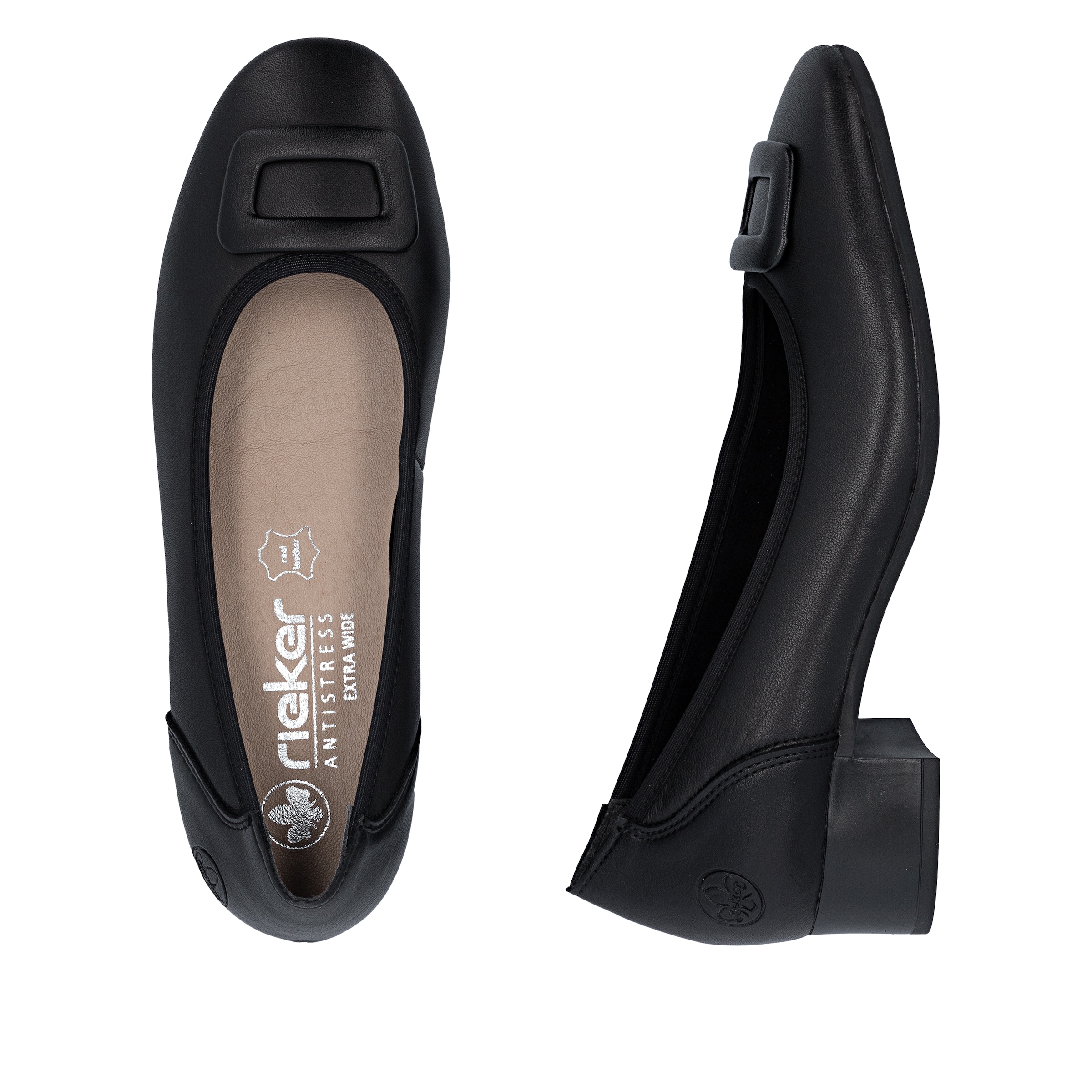 Ballerines Rieker en noir