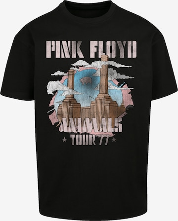 F4NT4STIC Shirt 'Pink Floyd' in Zwart: voorkant