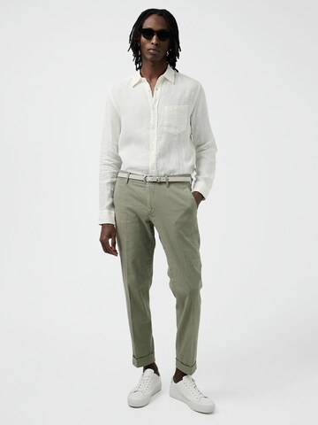 J.Lindeberg Regular Trousers with creases in Green