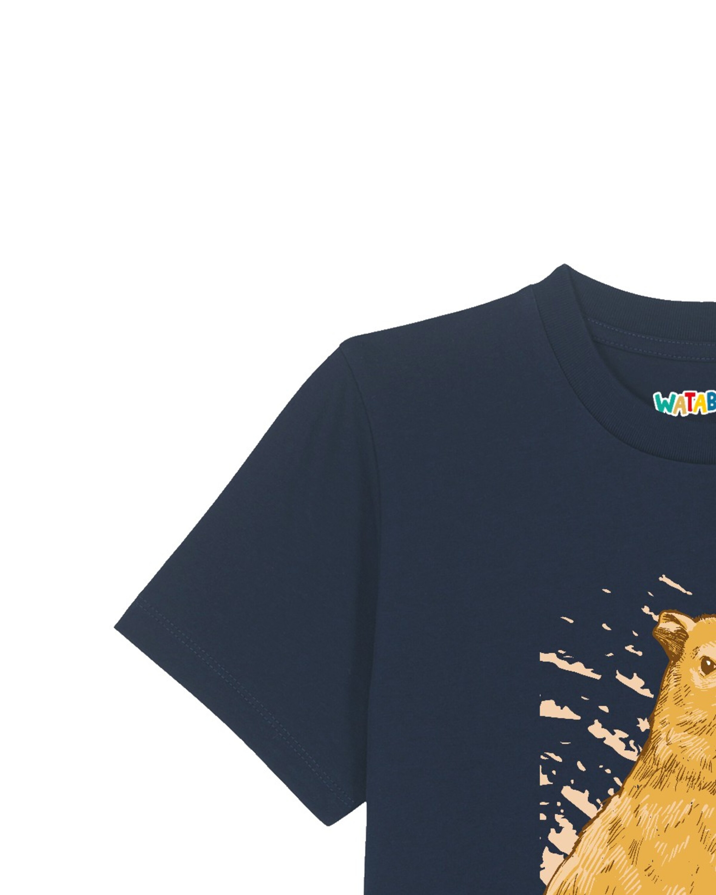 watabout.kids Shirt 'Capybara' in Blue