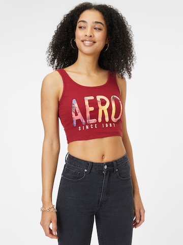 AÉROPOSTALE Top 'HAWAII' in Red: front