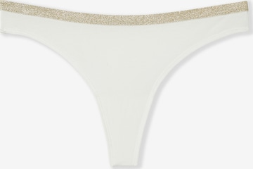 ETAM Thong ' FAME ' in Beige: front