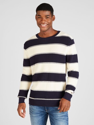 Pull-over Tommy Hilfiger Tailored en bleu : devant