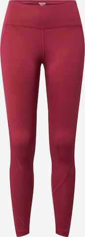 Pantalon de sport 'Workout Ready' Reebok en rouge : devant