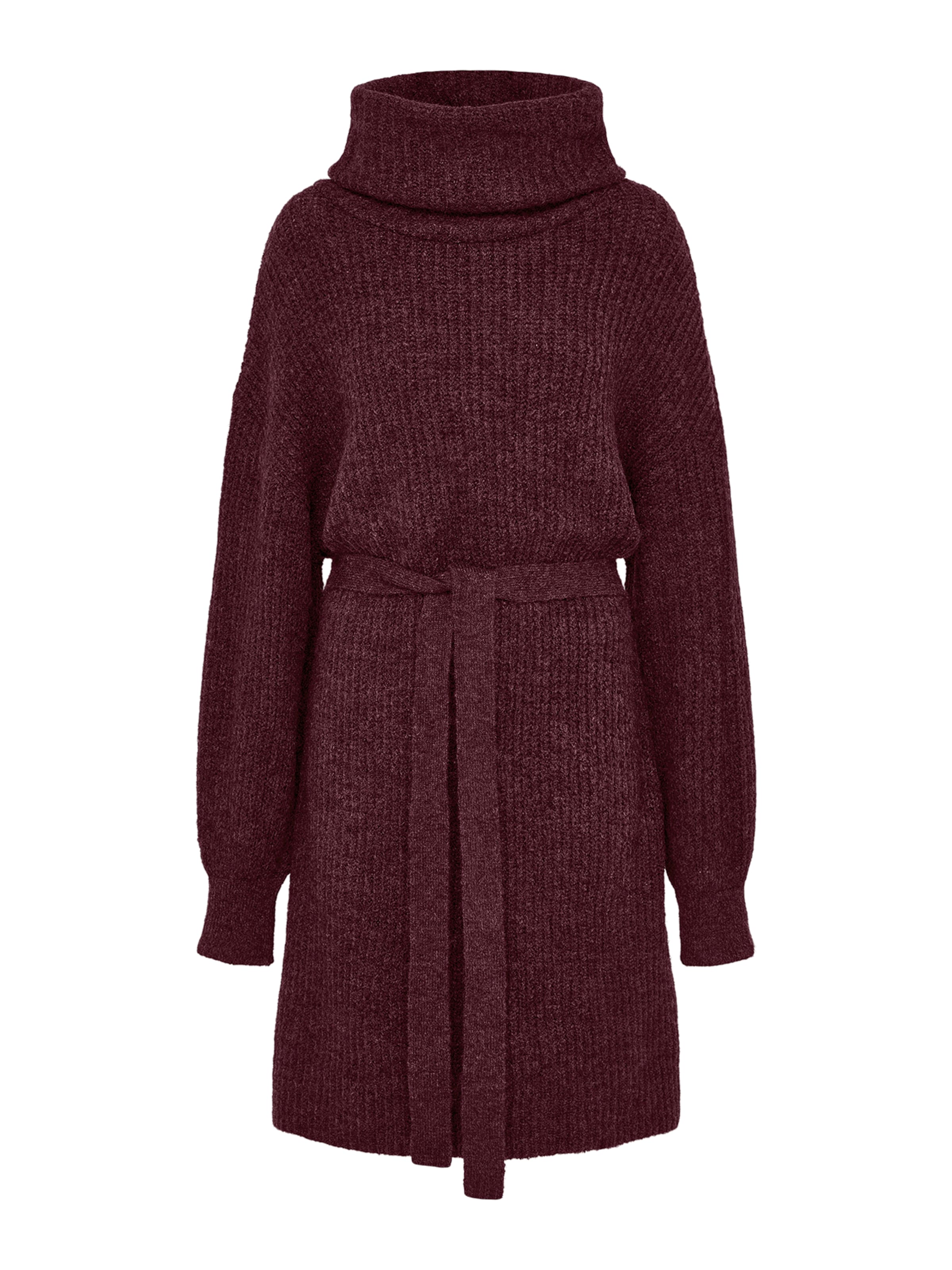 LeGer by Lena Gercke Sukienka z dzianiny &#x27;Colleen&#x27; w kolorze fioletowy: przód