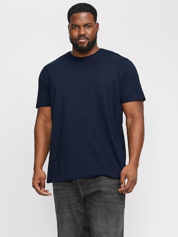 Jack & Jones Plus - Camiseta en azul: frente