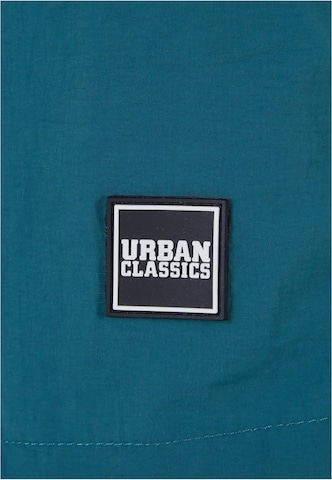 Urban Classics Kratke kopalne hlače | modra barva