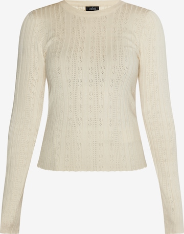 Pull-over 'Nowles' usha BLACK LABEL en beige : devant