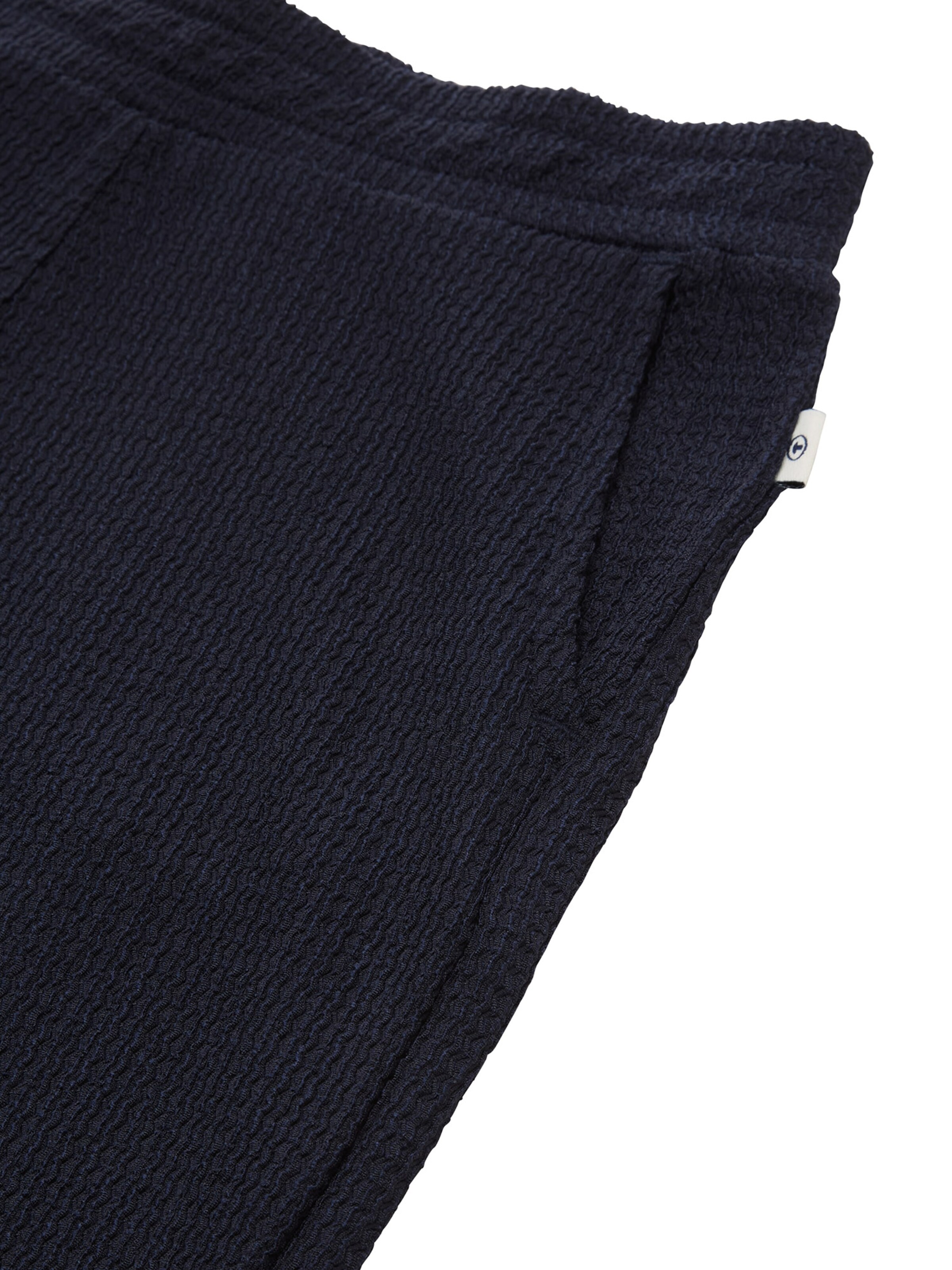 TOM TAILOR Wide Leg Hose in Blau