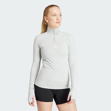 T-shirt fonctionnel ADIDAS PERFORMANCE en gris : devant