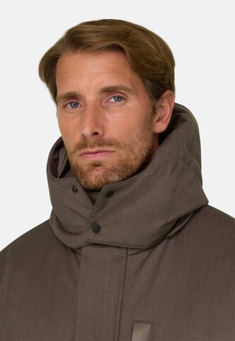 Parka di mezza stagione di Boggi Milano in marrone: frontale