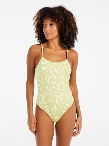 PROTEST Badeanzug 'PRTDjesh'‌‌‌‌‌‌‌‌‌‌ in Grün