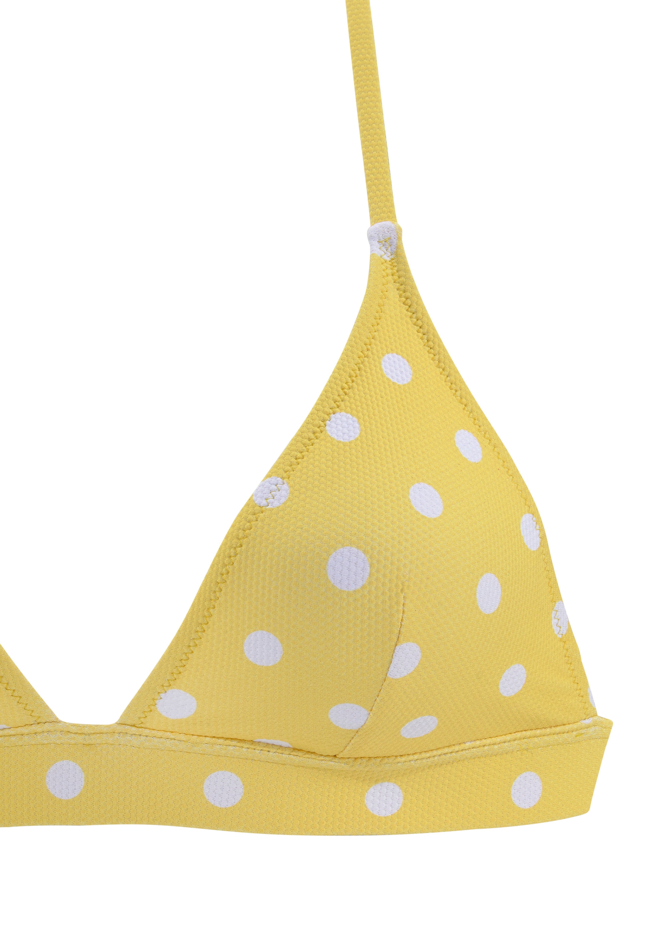 LASCANA Triangel Bikini i gul