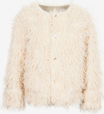 Veste mi-saison South Beach en beige : devant