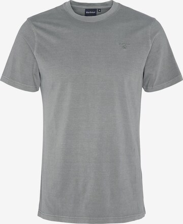 Barbour T-Shirt in Grau: predná strana