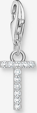 Thomas Sabo Anhänger 'T' in Silber: Vorderseite