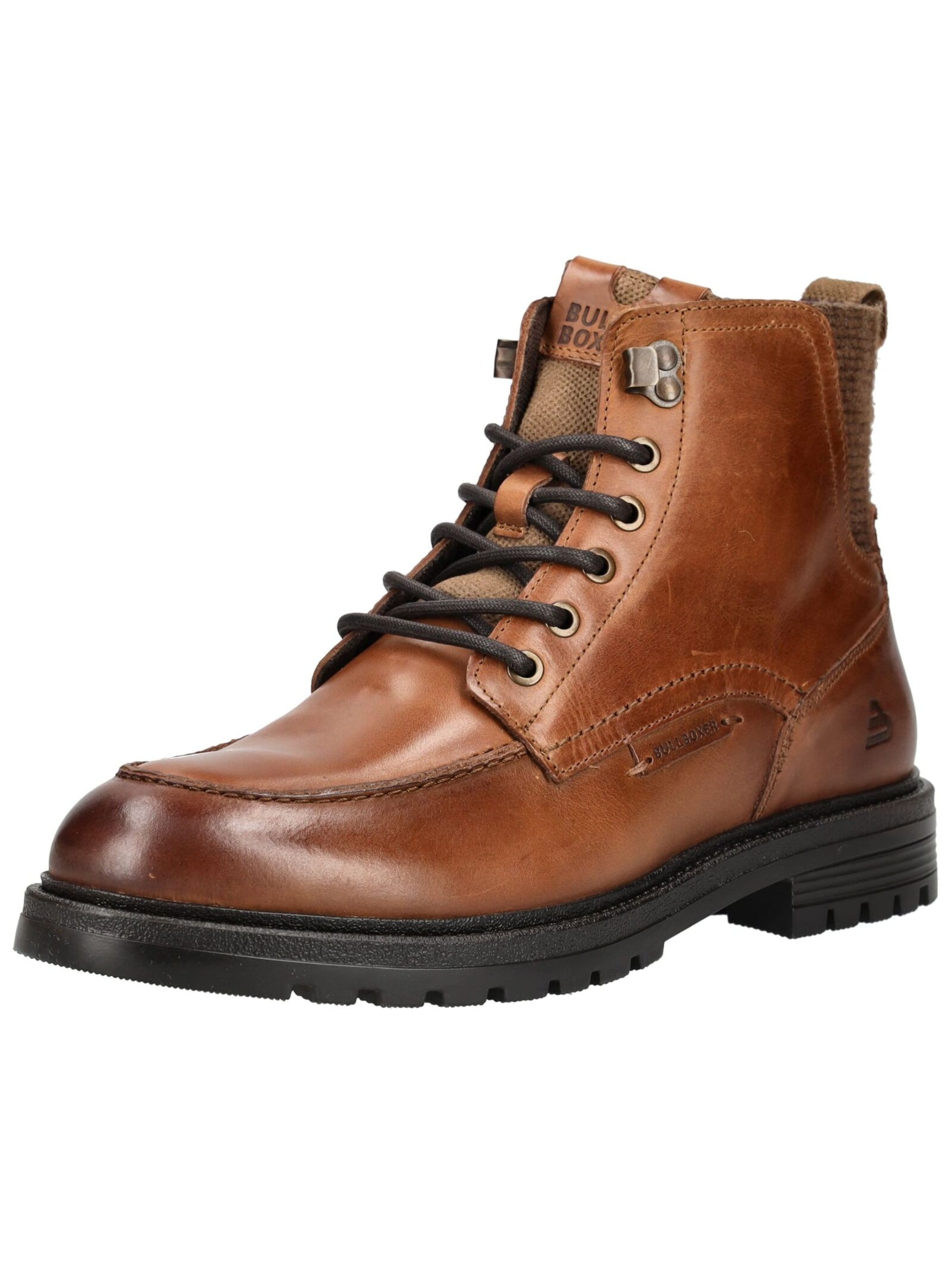 BULLBOXER Lace-up boot in Brown: front