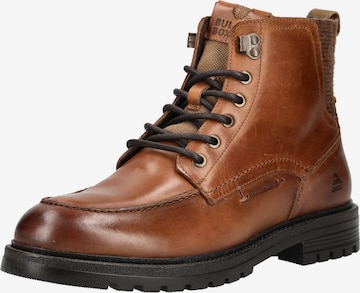 BULLBOXER Schnürstiefel in Braun: Vorderseite