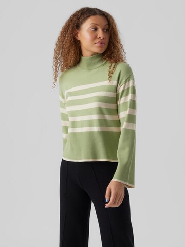 VERO MODA Pullover i grøn: forside