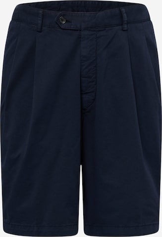 Oscar Jacobson Regular Панталон с набор в синьо: отпред