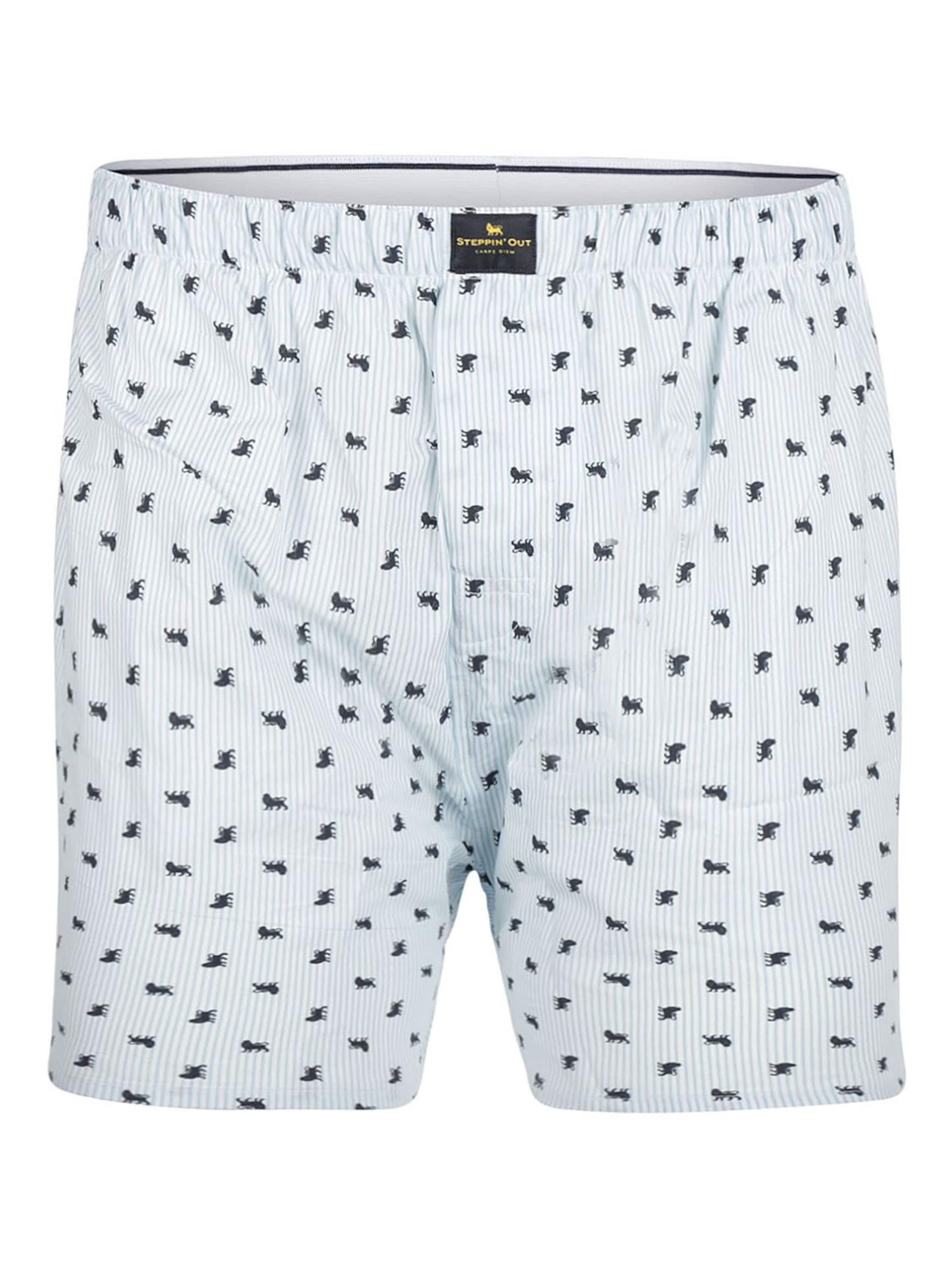 Steppin' out Boxershorts‌‌‌‌‌‌‌‌‌‌ in Blau: Vorderseite