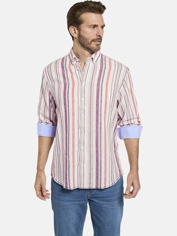 Coupe regular Chemise 'Marzini' BABISTA en blanc : devant