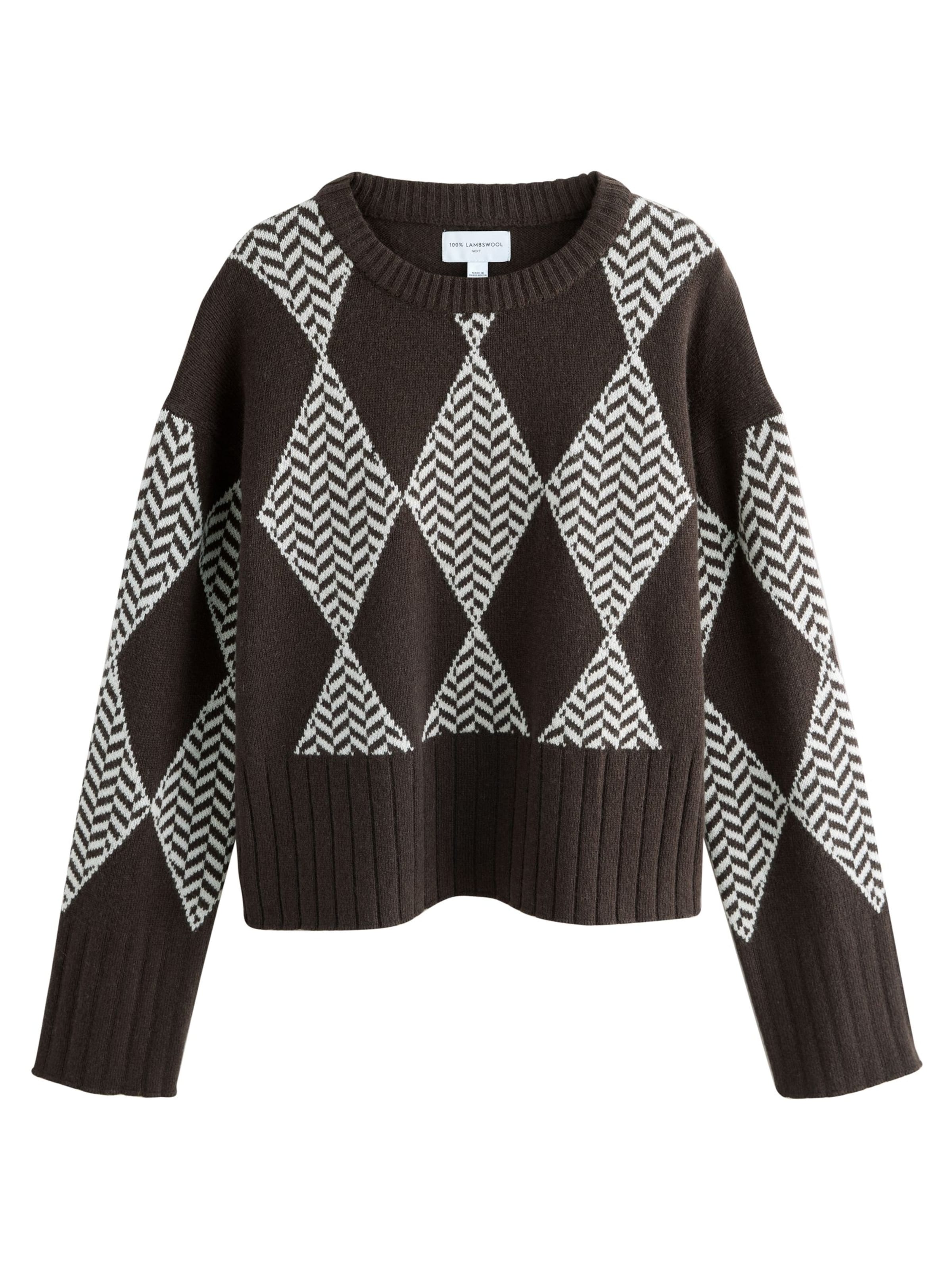 Next Neulepaita värissä suklaa / offwhite, Tuotenäkymä