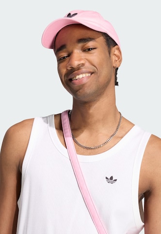 T-Shirt 'Trefoil Essentials' ADIDAS ORIGINALS en blanc