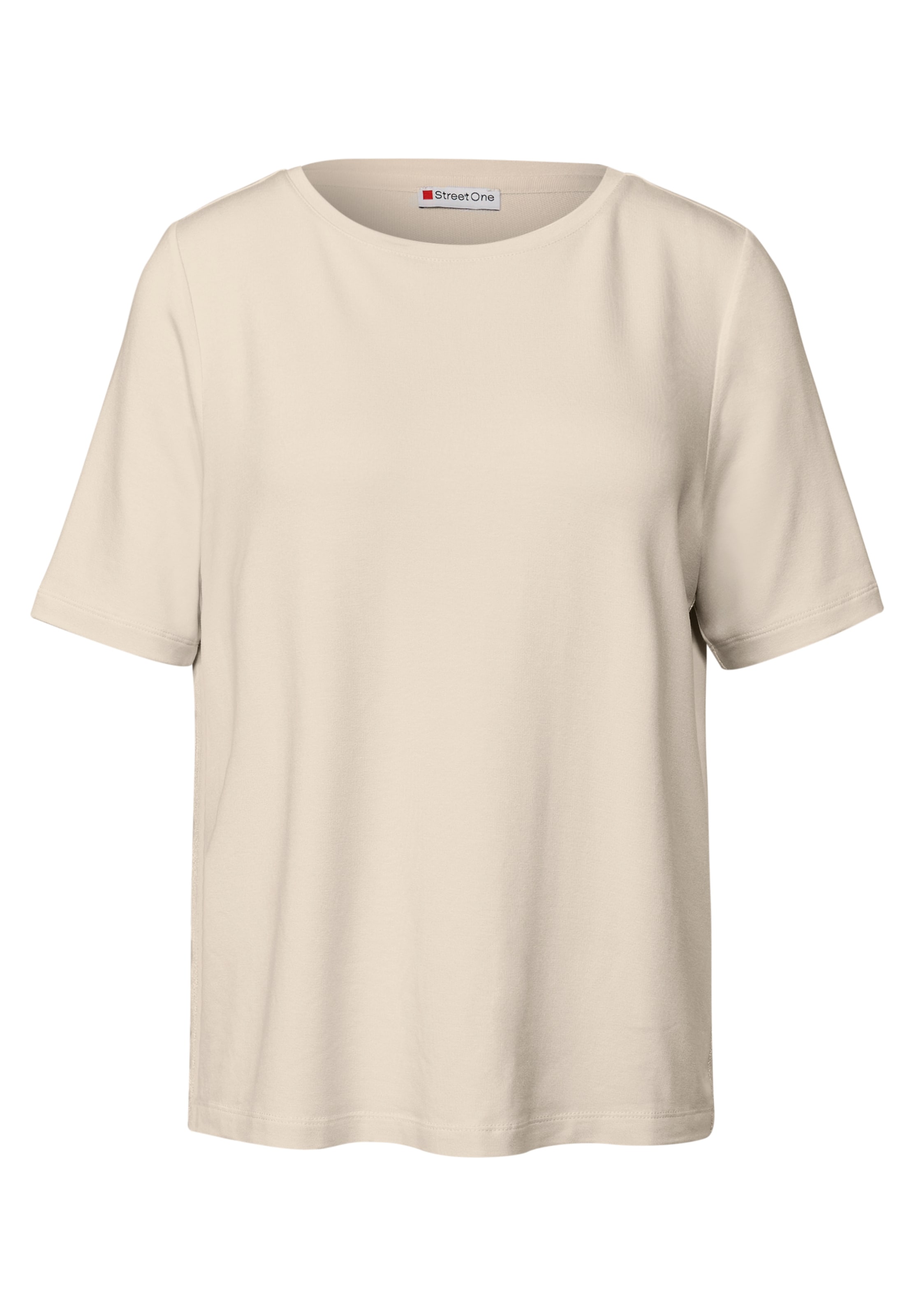 STREET ONE T-Shirt in Beige: Vorderseite