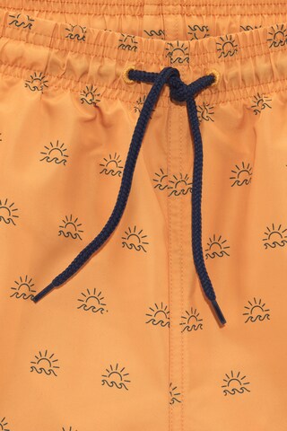 Pantaloncini da bagno di s.Oliver in arancione