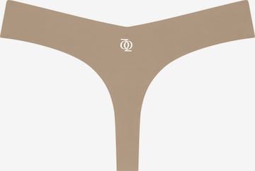 GOD SAVE QUEENSSlip 'Second Skin Thong' - smeđa boja: prednji dio