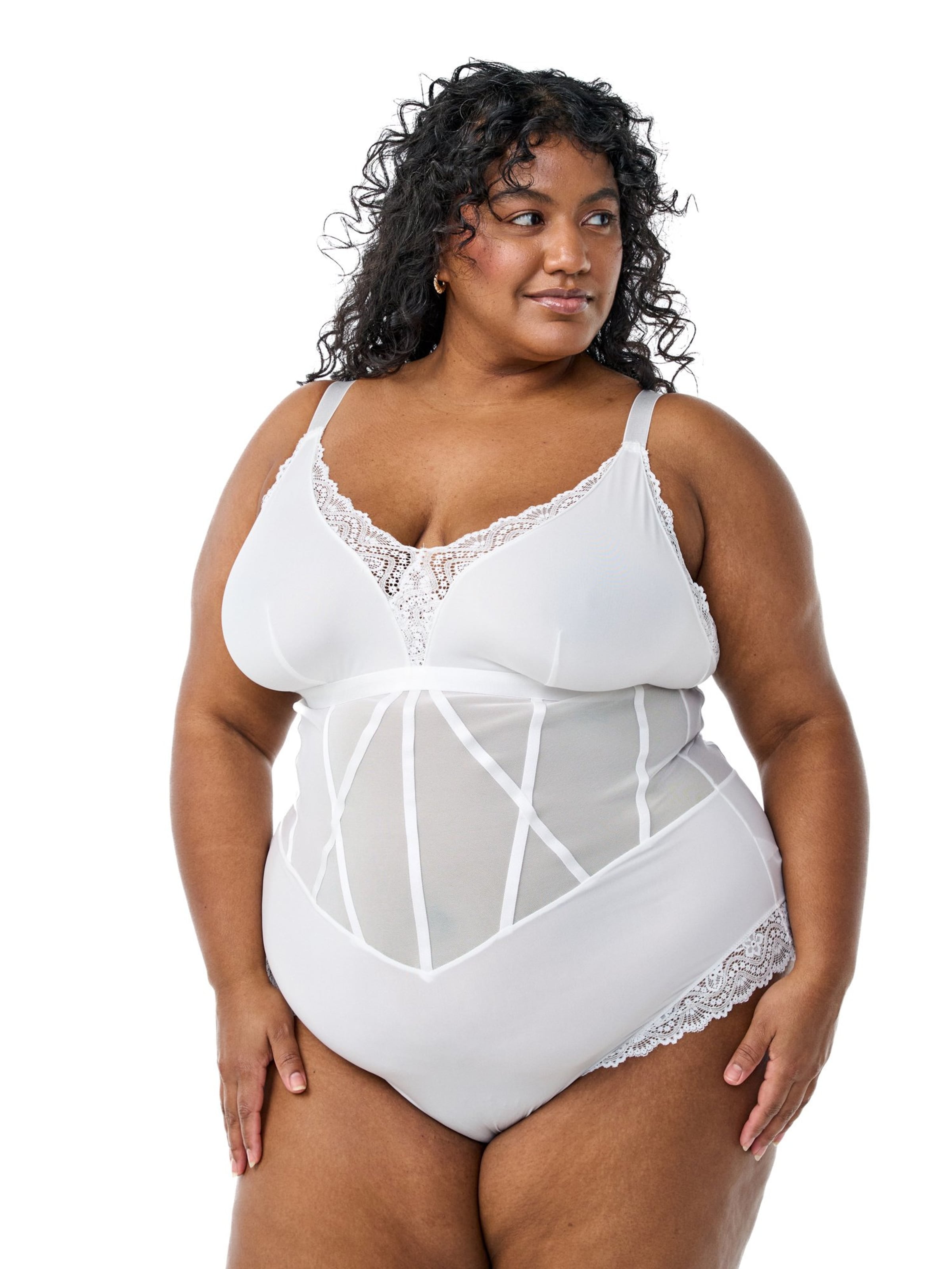 balta Devoted by Zizzi Glaustinukė 'Lsara': priekis