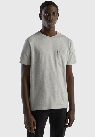 UNITED COLORS OF BENETTON Shirt in Grey: front