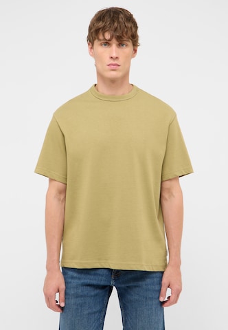 MUSTANG Shirt ' Akron ' in Grün: Vorderseite