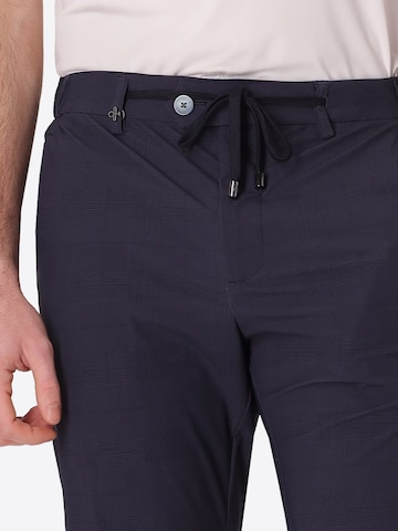 Distretto12 Regular Chino 'T. QUERCIA' in Blauw
