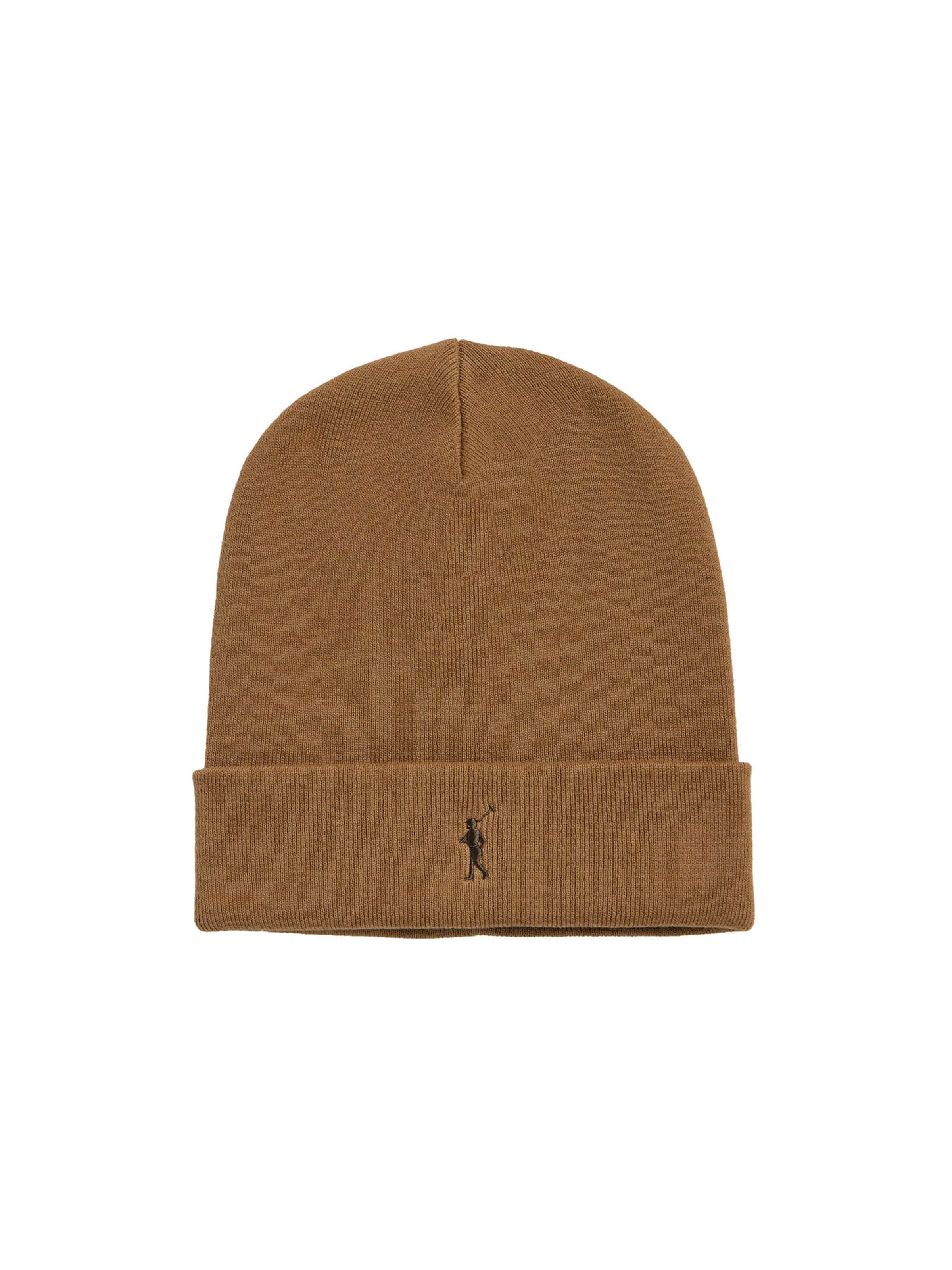 Polo Club Beanie 'Vinny' in Beige: front