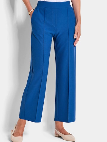 Goldner Loose fit Trousers in Blue: front