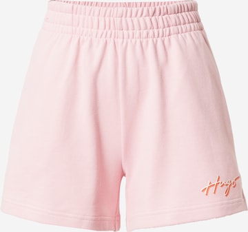 HUGO Red Regular Shorts 'Nashari' in Pink: predná strana