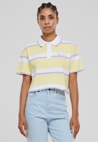 Karl Kani Poloshirt in Gelb: Vorderseite