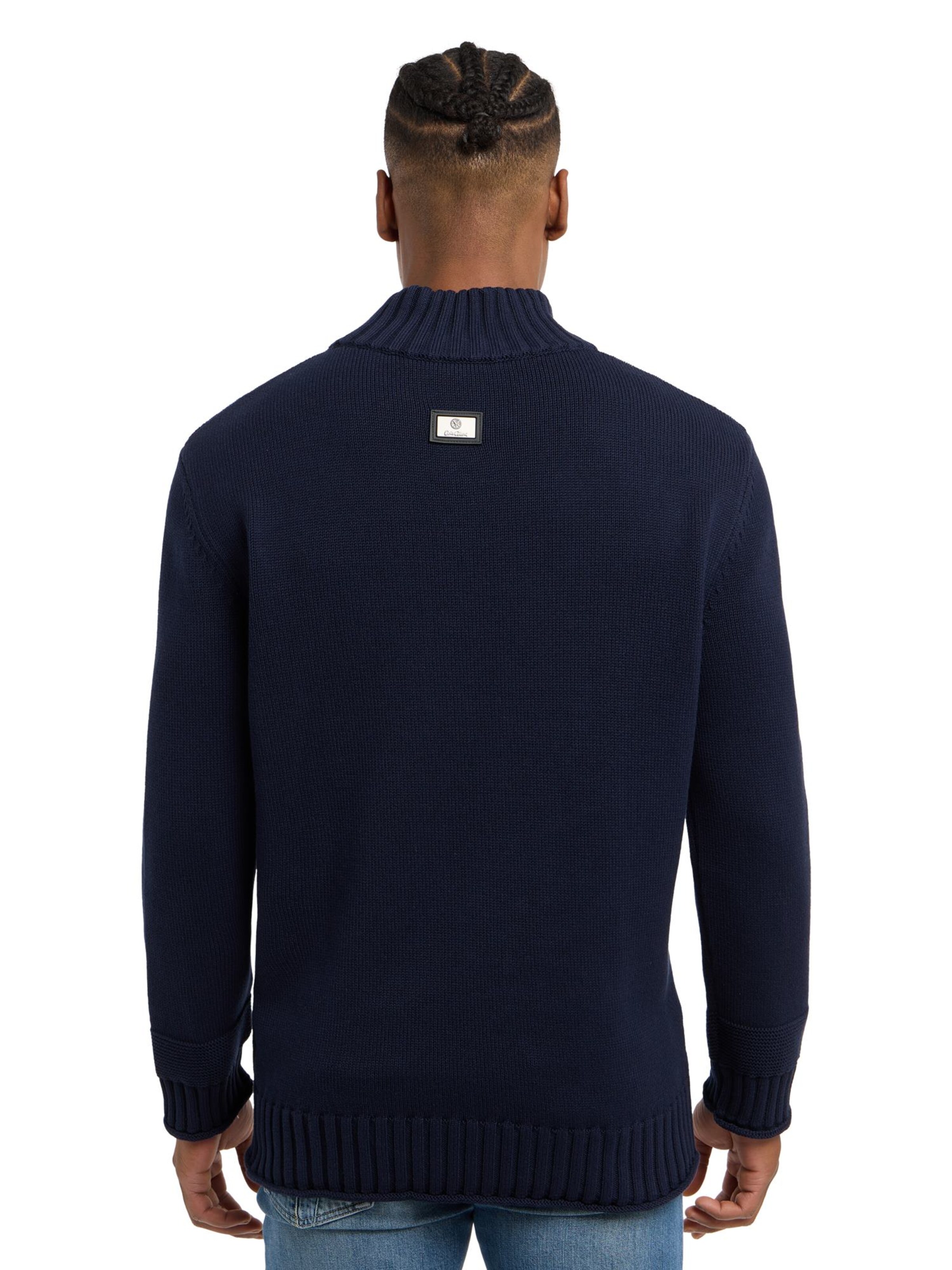 Carlo Colucci Pullover 'Doati' in Blau